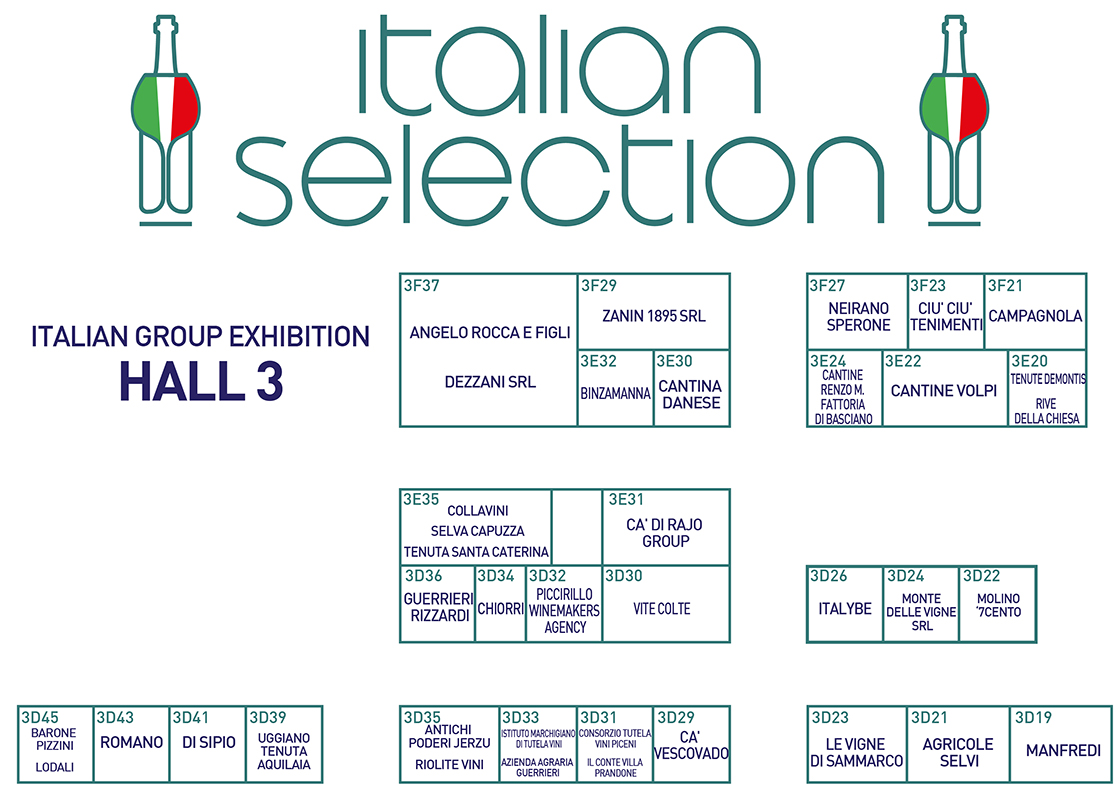 PROWEIN 2026 | Italian Wines | Italia Pavilion Exhibitors